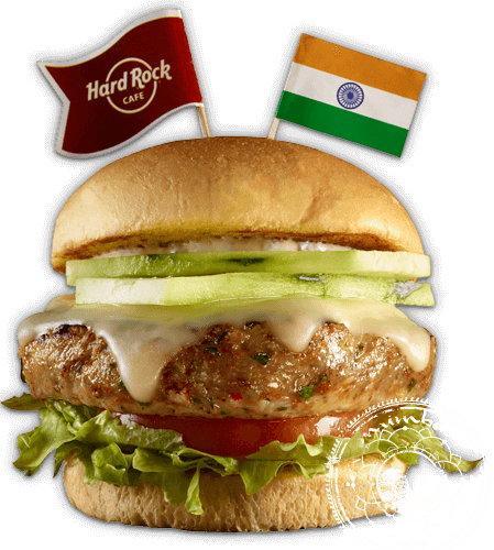 La Vuelta Al Mundo En Ocho Hamburguesas - Java Lava Burger Hard Rock Cafe (449x500), Png Download