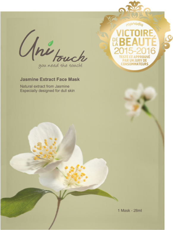 Unitouch Jasmine Extract Face Mask - One By Hbc Soin Multi Action Global Jour - 30 Ml (600x800), Png Download