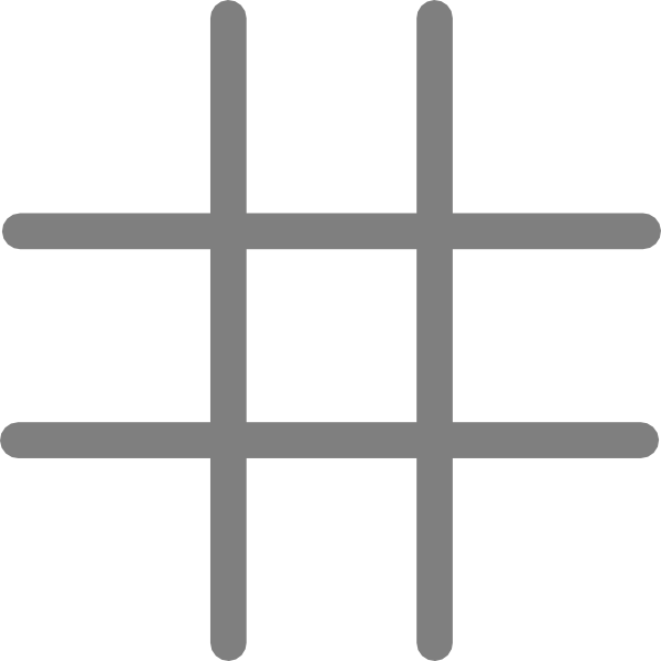 Tic Tac Toe - Tic Tac Toe Png (600x600), Png Download