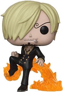 Sanji (398) - Figurine Pop One Piece (709x709), Png Download
