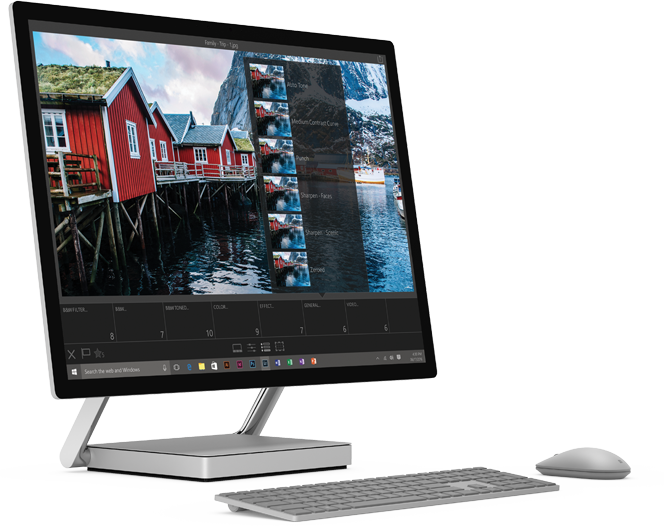 A Brilliant Screen For Your Ideas - Surface Studio I7 32gb 2tb Microsoft Store (664x526), Png Download