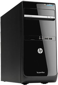 Cheap Desktop Computer Rental - Hp Pavilion P6 Series (474x356), Png Download