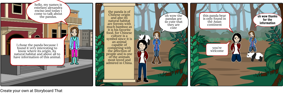 Primera Tarea De Ingles Sobre Los Animales - Storyboard (1164x385), Png Download