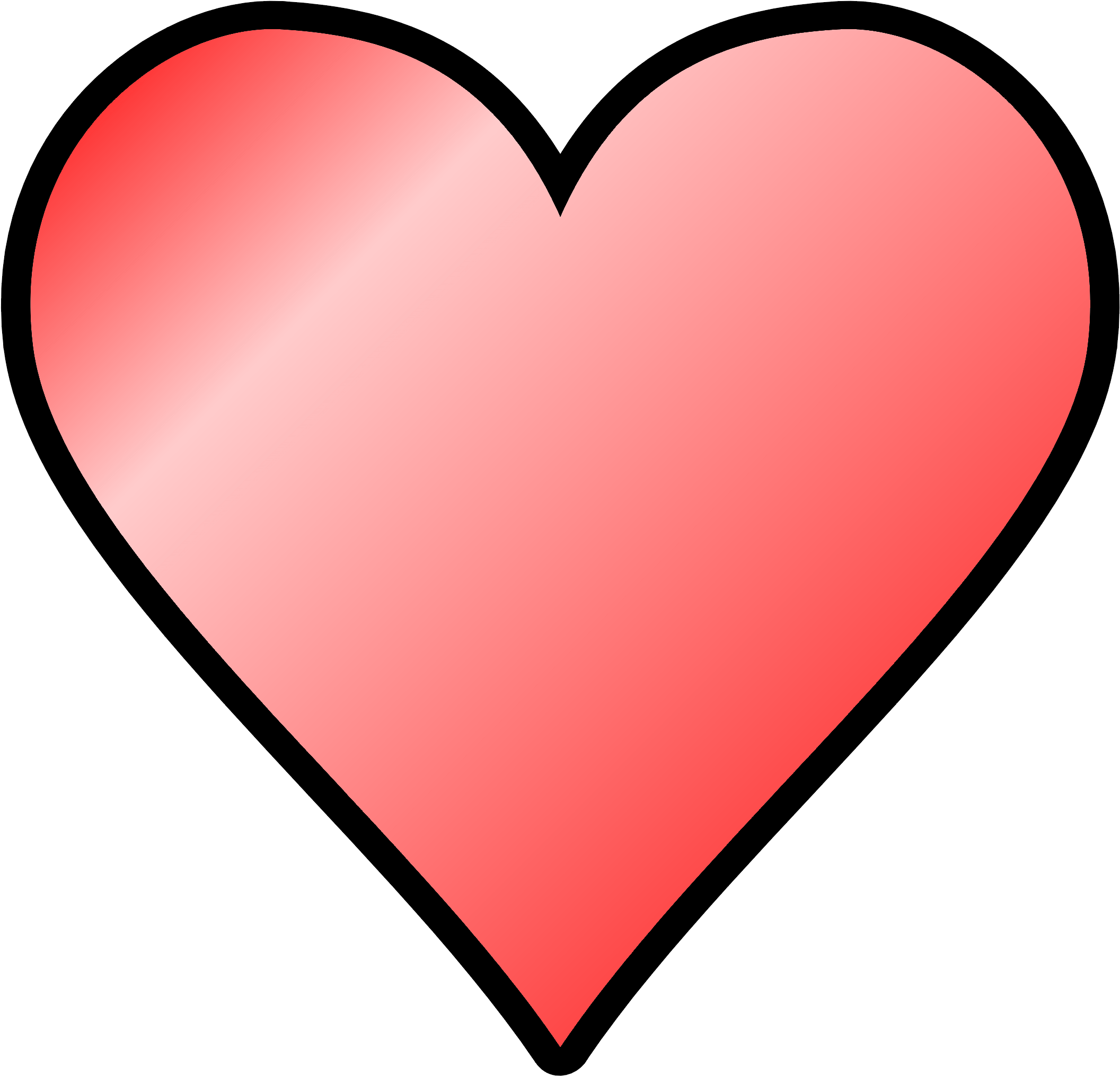 File - Coração-icone - Icon Gif Love (2181x2148), Png Download