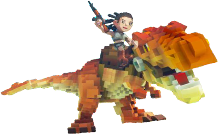 Featured Images - Pixark Rex (500x343), Png Download