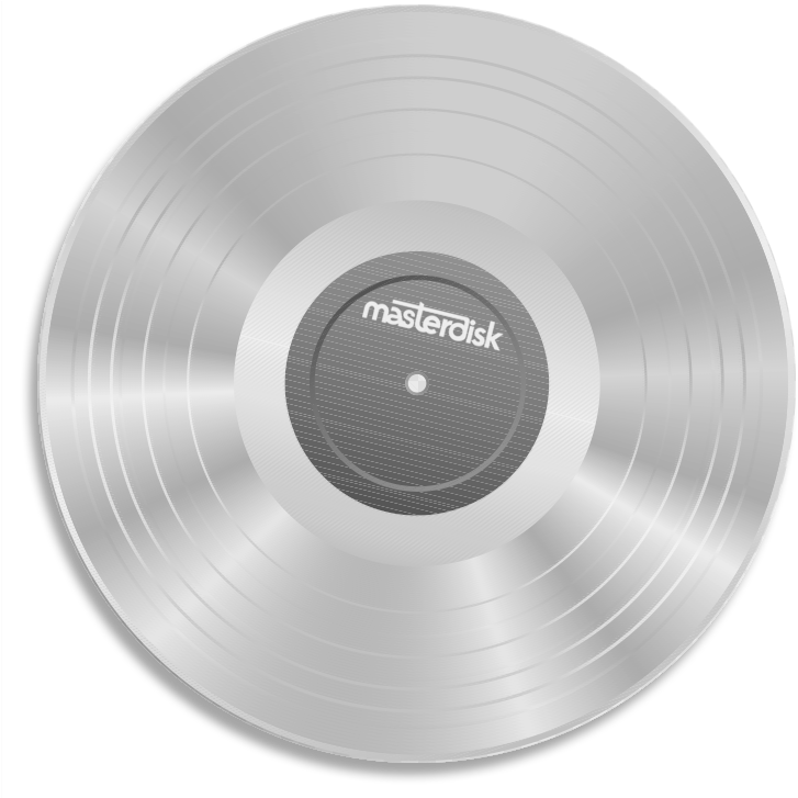 Download Masterdisk Platinum Record Transparent Gold Vinyl Record Png