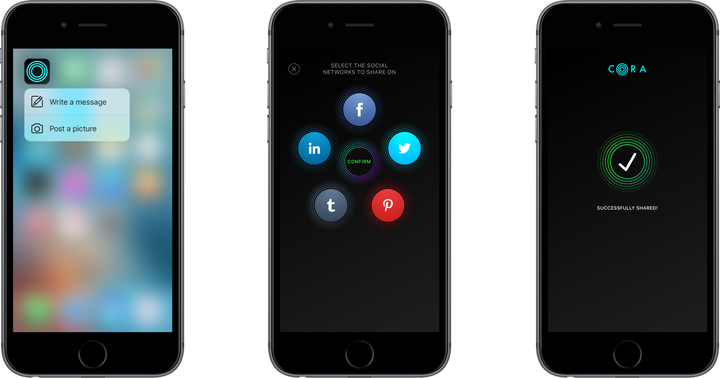 Cora Ios Mvp - Iphone (1478x776), Png Download