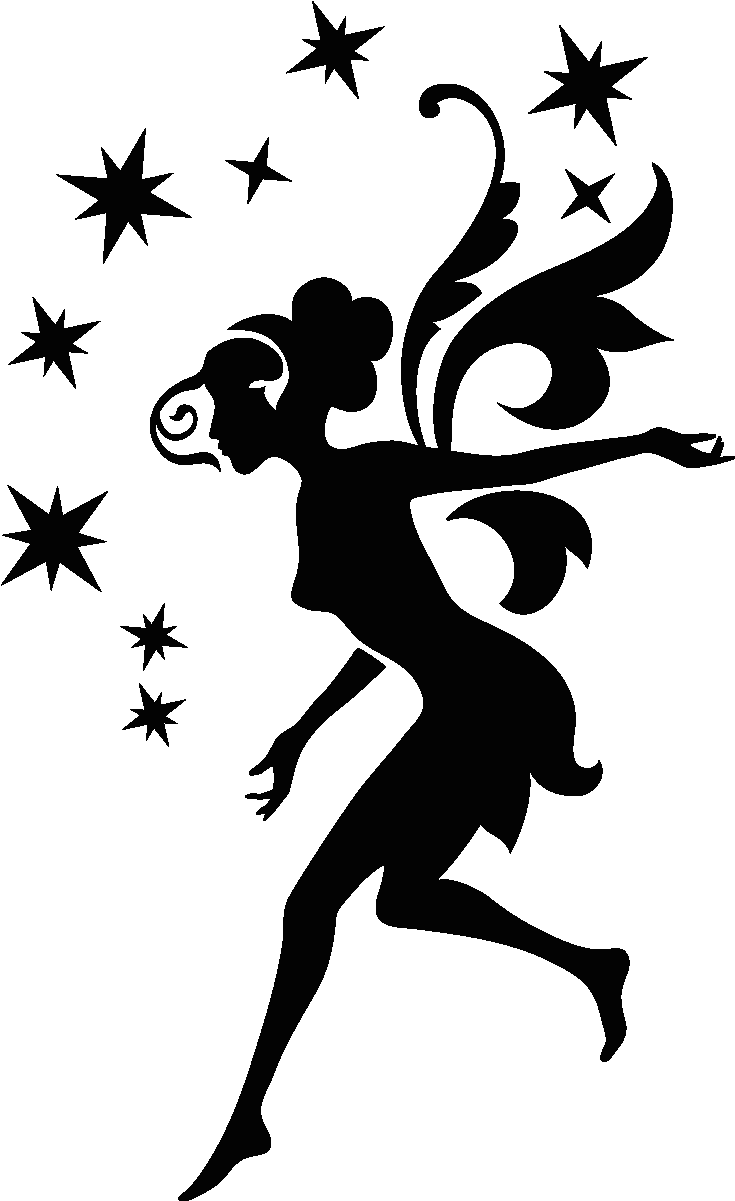 Painting On Wall Of Fairy (1200x1200), Png Download