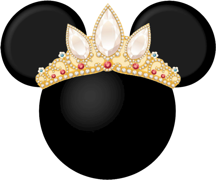 Star Wars Mickey Mouse Ears Graphic - Mickey Mouse Ears With Crown (720x604), Png Download