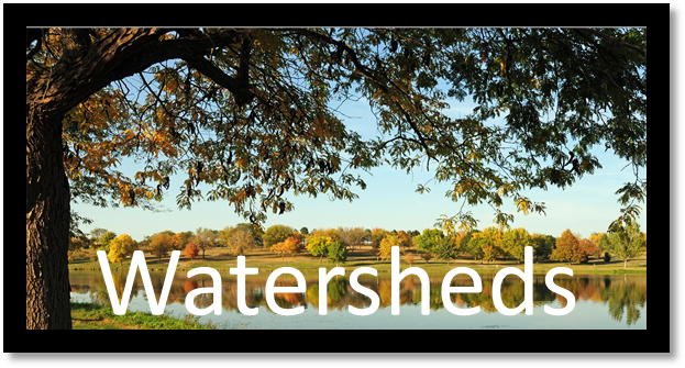 A Watershed Is An Area Of Land That Contributes Water - Water (626x367), Png Download