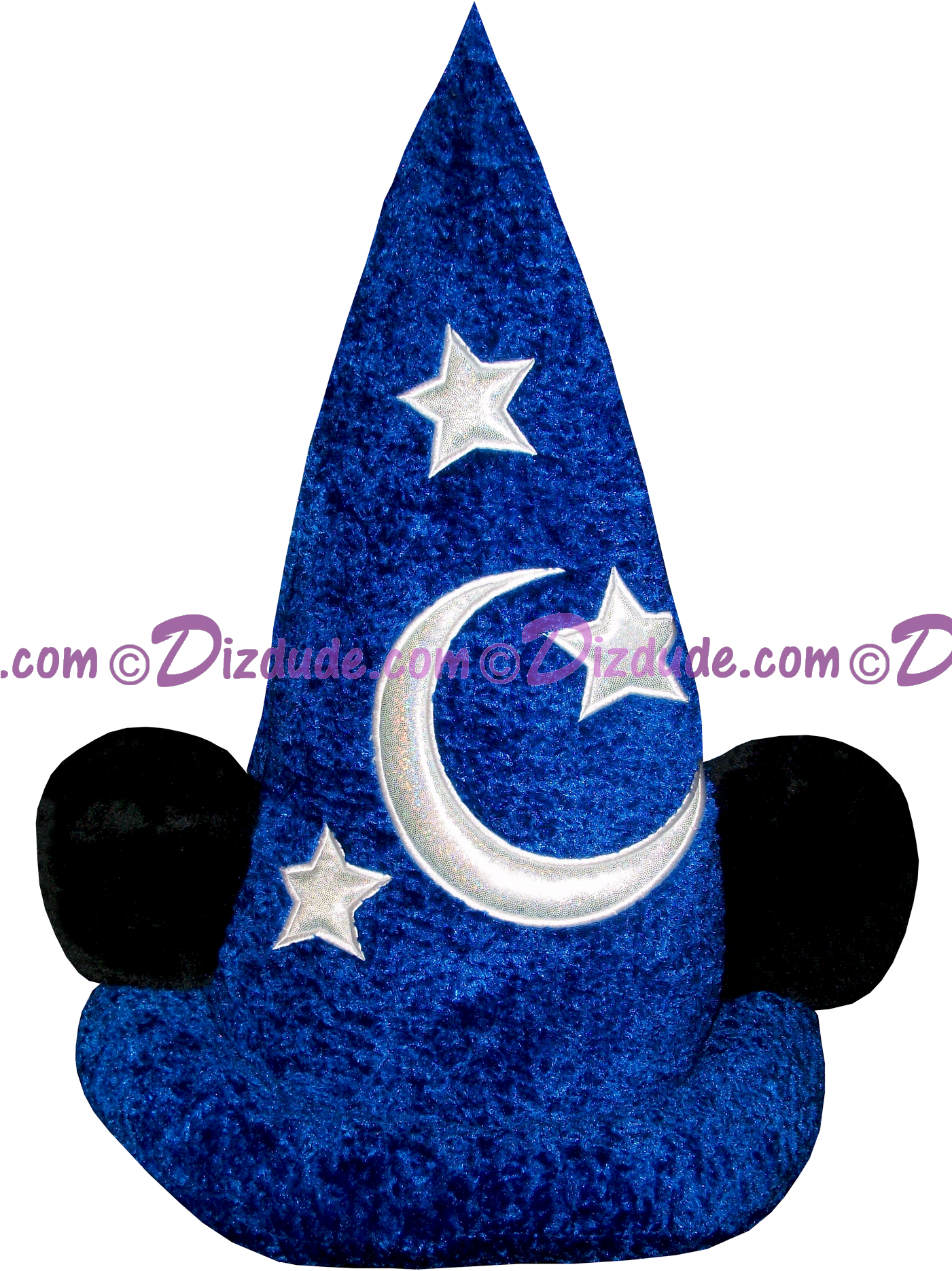 Disney Plush Sorcerers Hat With Mickey Mouse Ears © - Estrella De Mujer Maravilla (1400x2111), Png Download