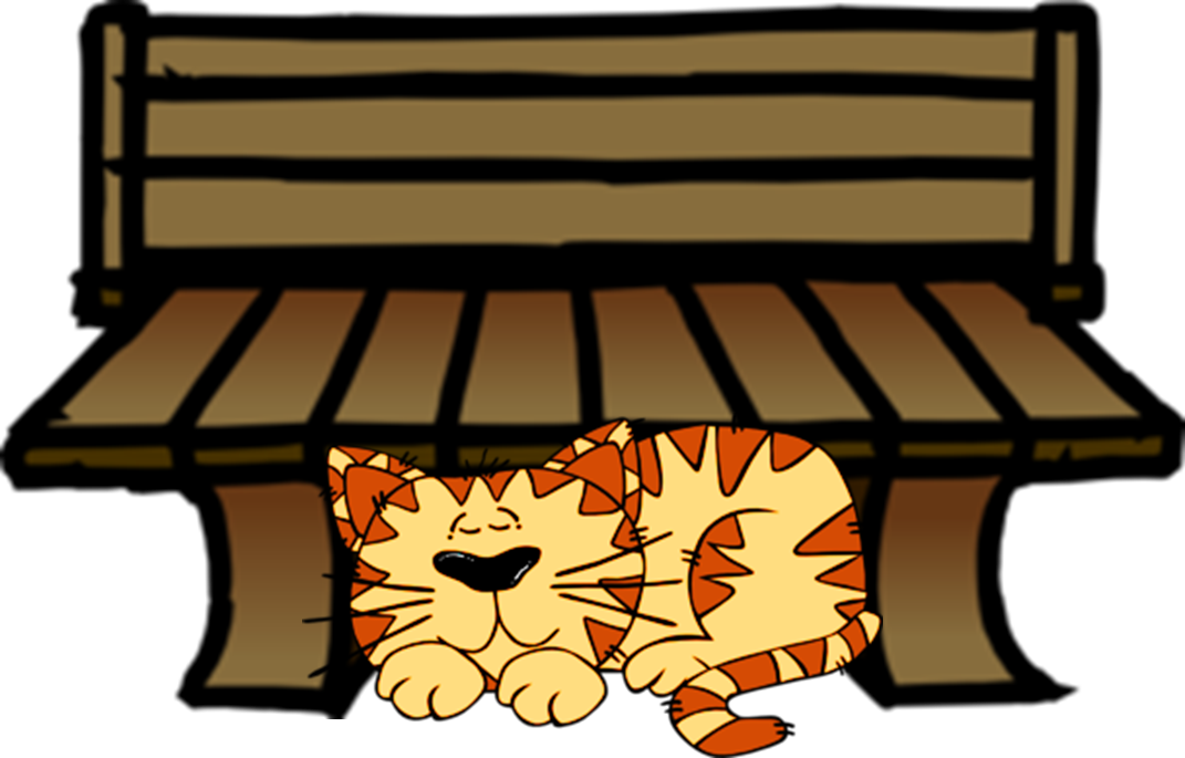 Bench Clip Art - Bench Seat Clip Art (1071x685), Png Download