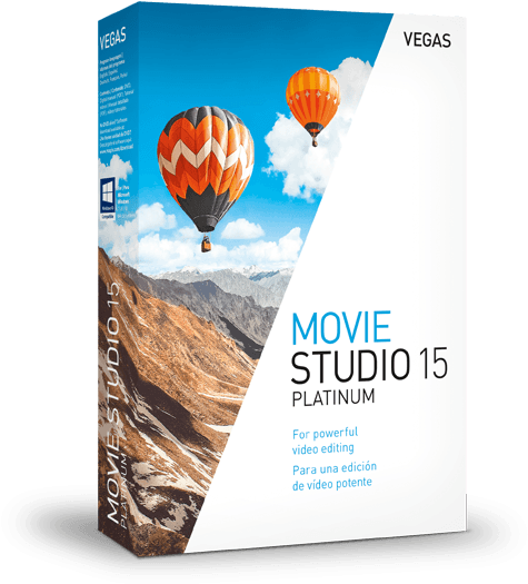 Vegas Movie Studio 15 Platinum - Vegas Movie Studio 15 (600x600), Png Download