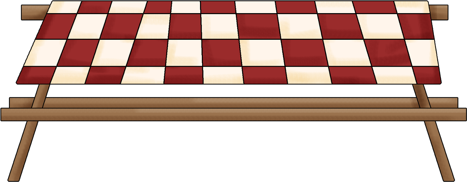 Picnic Table Clipart - Pamela Anderson Lingerie Line (1600x734), Png Download