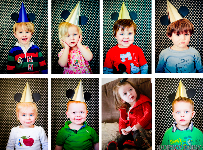 Mickey Party Photo Booth - Mickey Mouse Birthday Pictures Ideas (840x622), Png Download