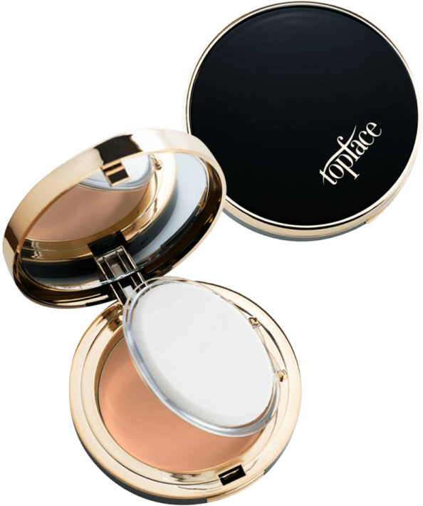 Topface Velvet Compact Powder - Topface Pudra Velvet Puff (750x750), Png Download