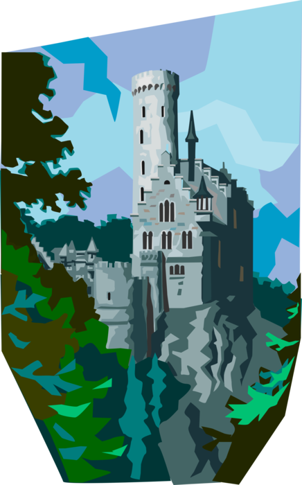 German Baden - Library (436x700), Png Download