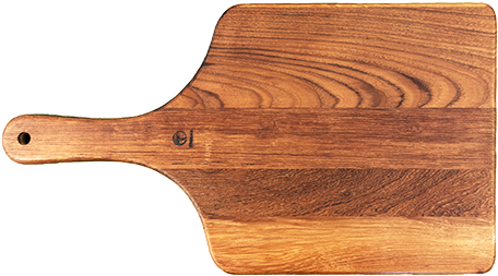 Serving Board - Chopping Board Top View Png (460x460), Png Download