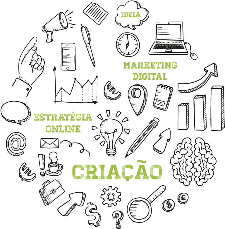 Criacao De Sites Curitiba Marketing Digital Otimizacao - Business Idea Creative Tablet - Ipad Mini 1 (vertical) (800x800), Png Download