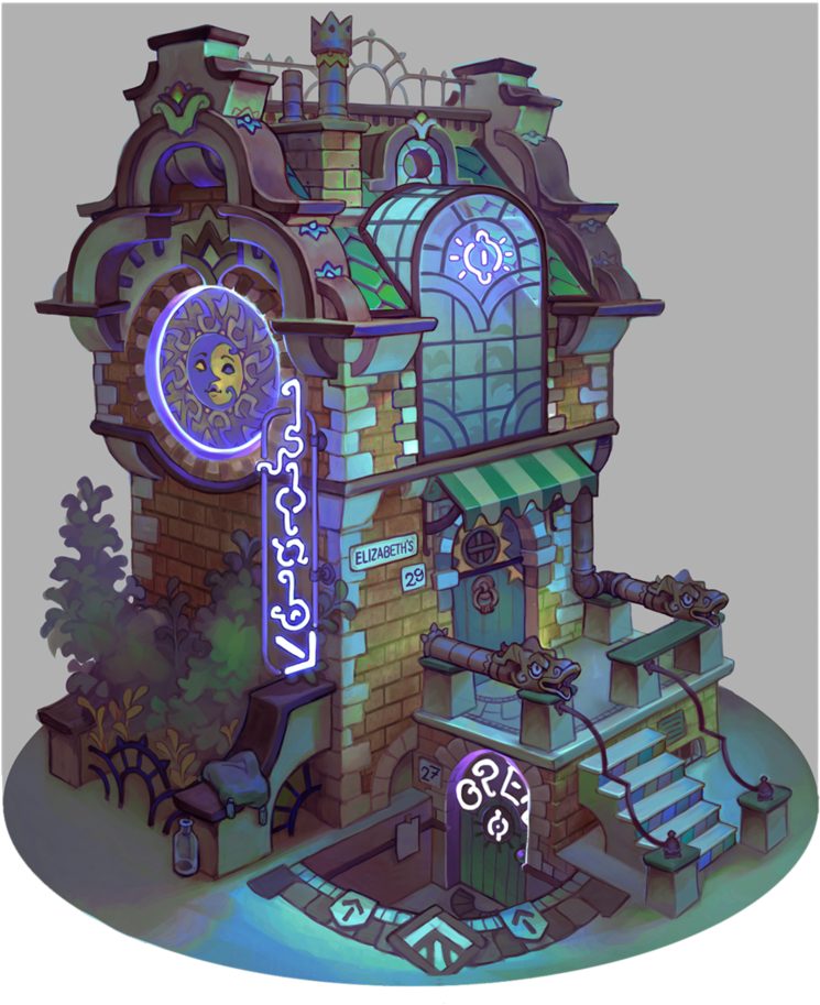 Elizabeths 27 By Ewreilyn - Concept Art (818x976), Png Download