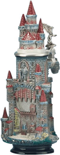 Fantasy Castle Stein - Castle (555x555), Png Download