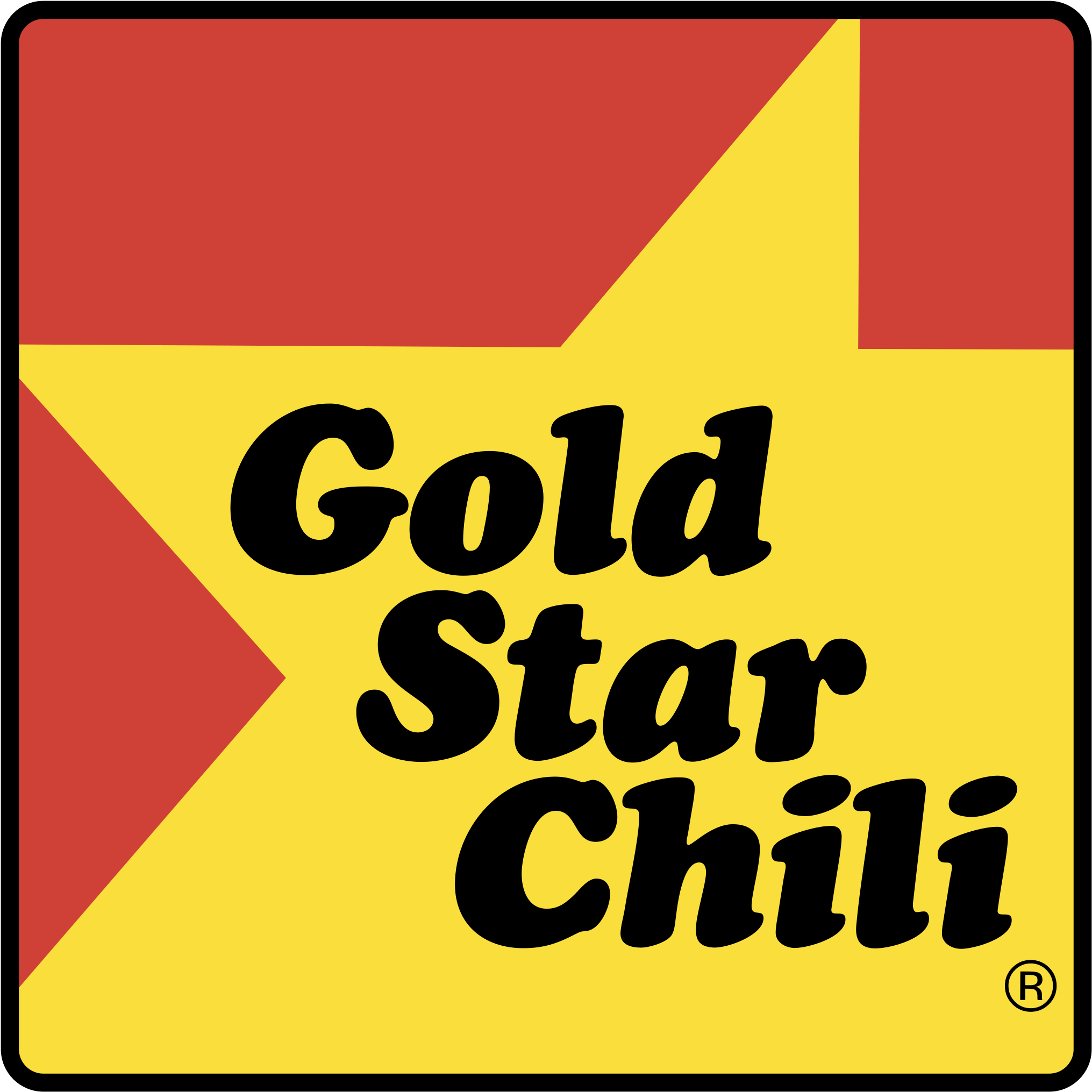 Gold Star Chili Logo Png Transparent - Gold Star Chili (2400x2400), Png Download