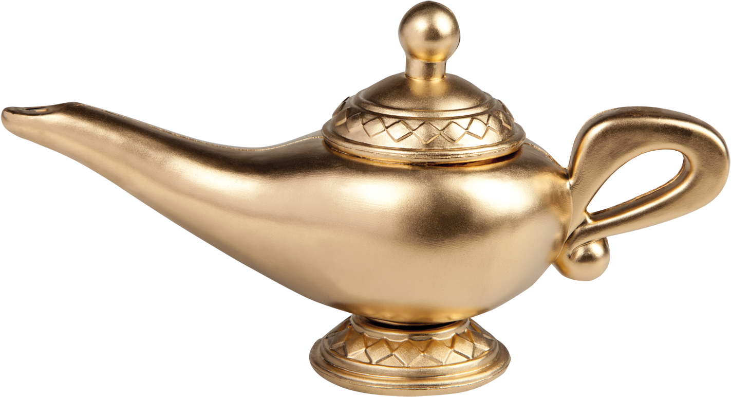 Genie Lamp Aladdin Fancy Dress Accessories (1605x1000), Png Download