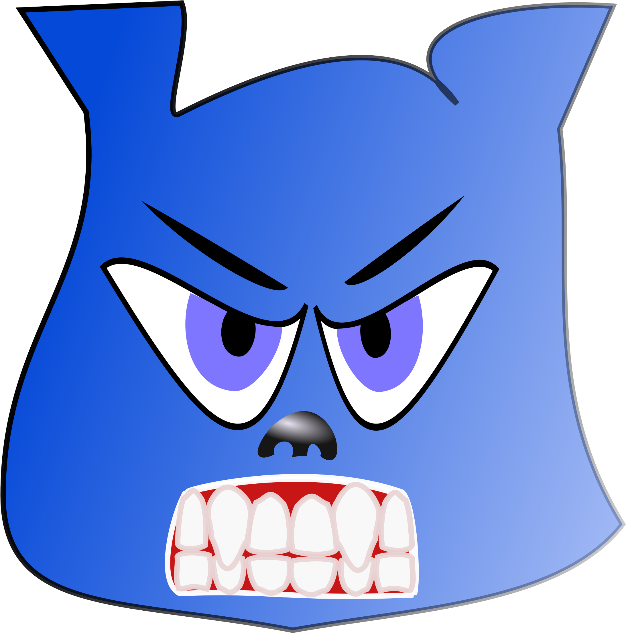 This Free Icons Png Design Of Emotion Angry (2400x2400), Png Download
