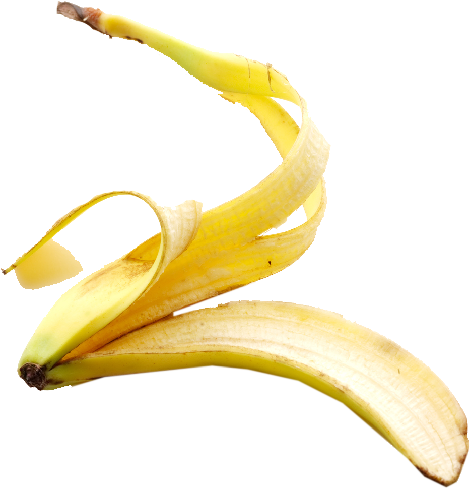 Banana Peel Png - Banana (1000x1000), Png Download
