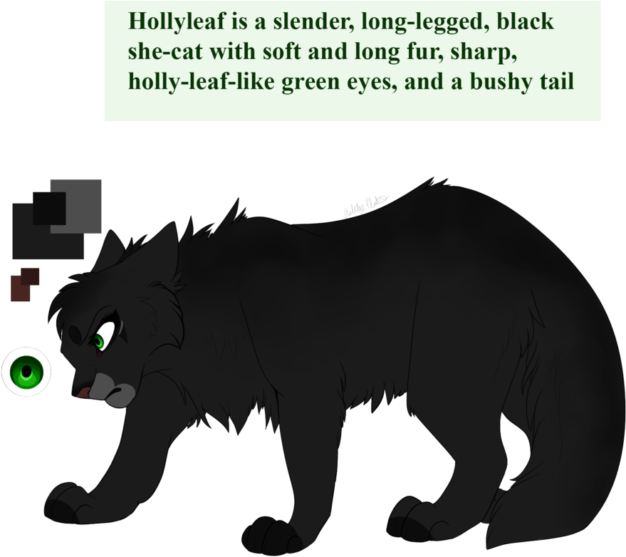 Hollyleaf By Purespiritflower On Deviantart - Warrior Cats Pure Spirit Flower (908x879), Png Download
