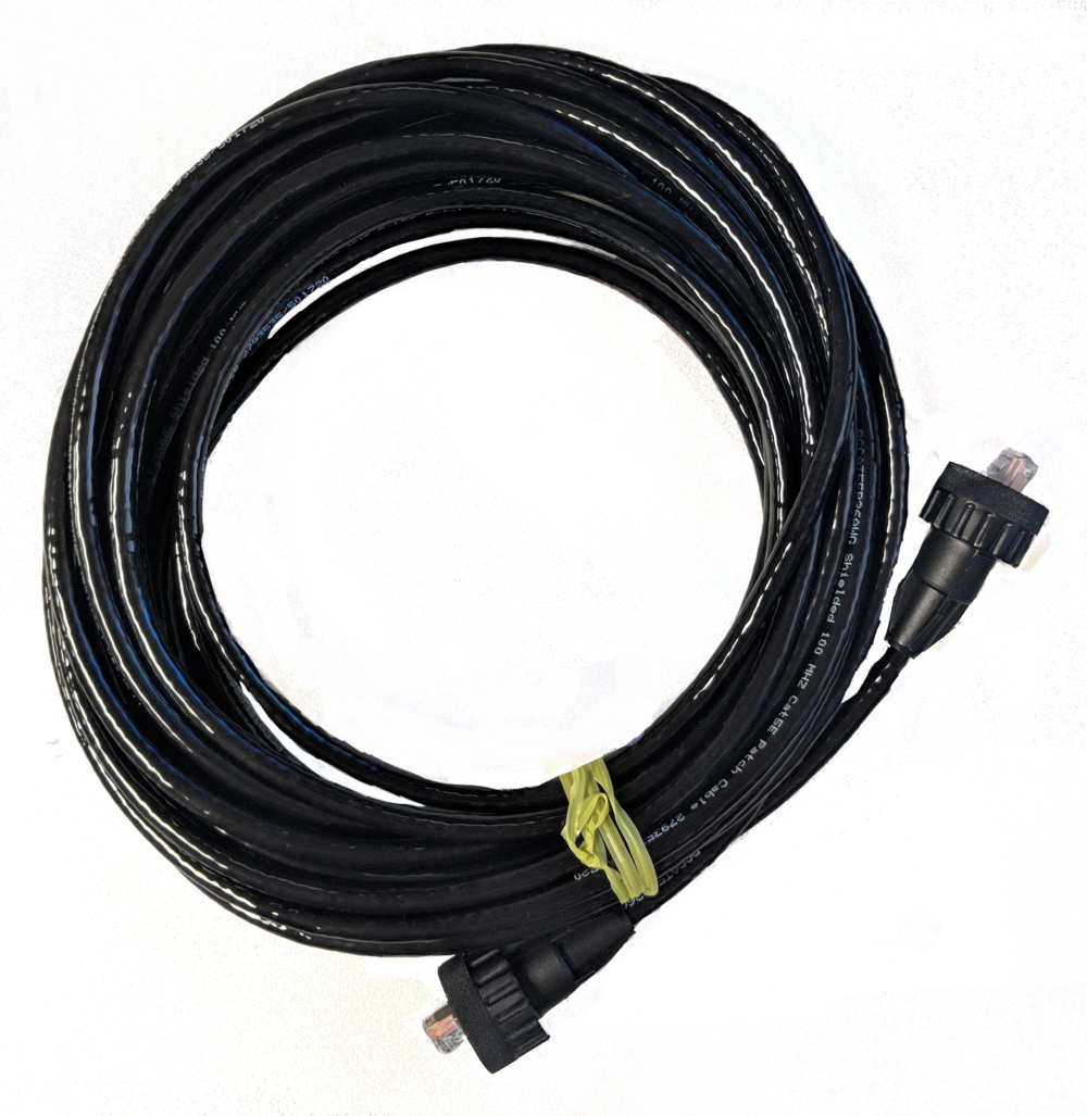 30 Cat5e Camera Data Cable - Electrical Cable (1000x1027), Png Download