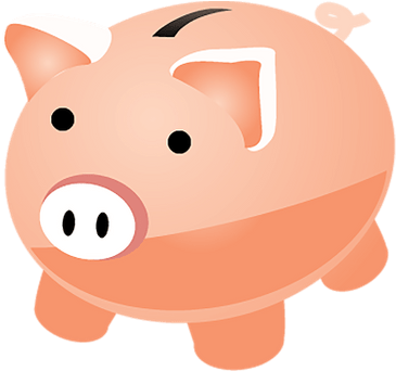 Piggy Bank Illustration - Piggy Bank (400x400), Png Download