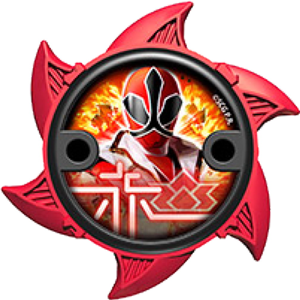Super Samurai Red Ninja Power Star - Bandai Power Rangers Ninja Steel Battle Gear - Ninja (1035x1007), Png Download