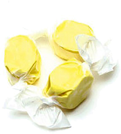 Salt Water Taffy Banana - Banana Taffy, 3 Lb. Bulk (500x500), Png Download