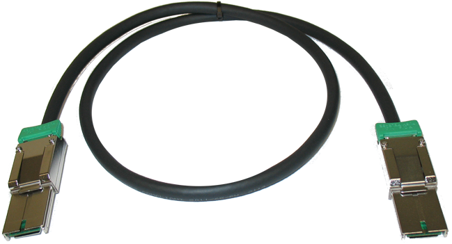 Cables - One Stop Systems External Pci Express X4 Cable - 6.6 (651x362), Png Download