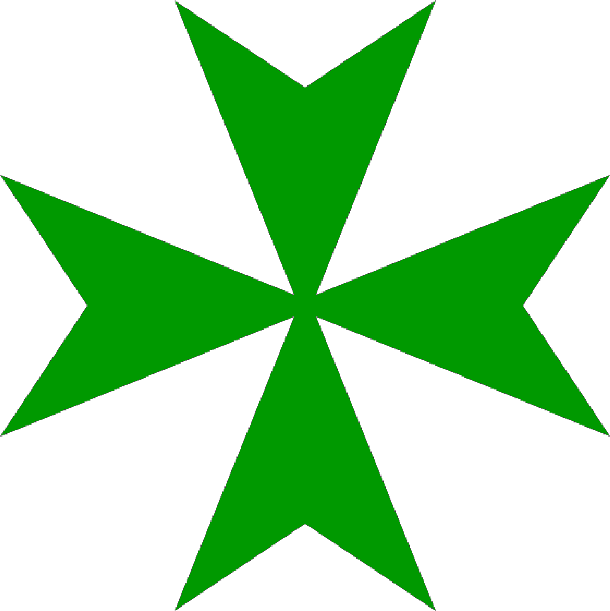 Hospitaller Order Of Saint Lazarus Of Jerusalem - Maltese Cross Tattoo Small (2121x2121), Png Download