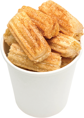 Churros Dippers - Black (989x650), Png Download