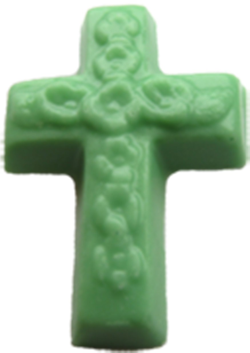 Green Cross - Cross (900x1530), Png Download