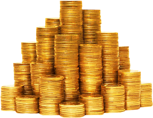 Falling Gold Coins Png Gallery For > Gold Treasure - Selling Your Business For More: (420x287), Png Download
