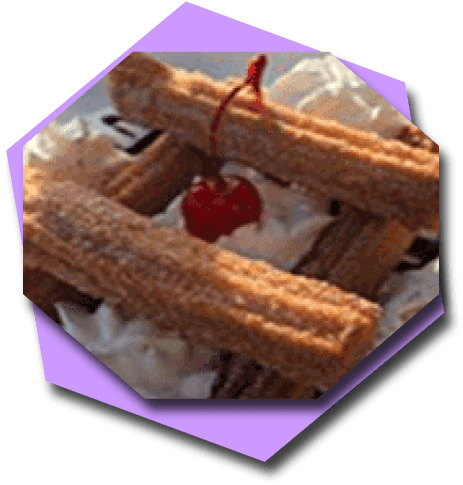 Churros, Ricardo's Place Sjc, - Ricardo's Place (467x497), Png Download