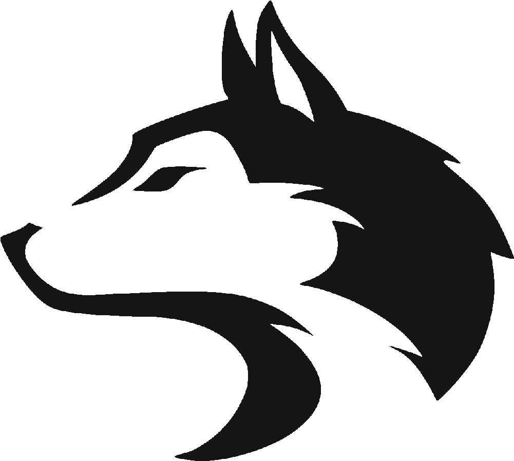 28 Collection Of Husky Clipart Transparent - Husky Logo Clip Art (1000x1000), Png Download