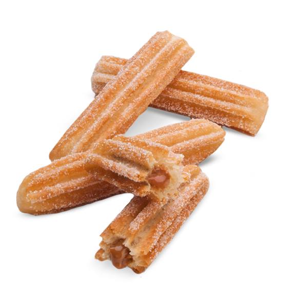 Churros Rellenos De Dulce De Leche Art - Churros (579x579), Png Download