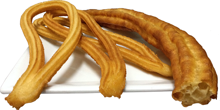 Churros O Porras - Porras Y Churros Png (720x363), Png Download