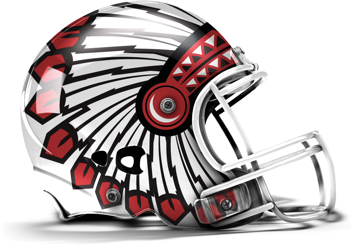 Headdresshelmet-white - Kansas City Chiefs Helmets (1200x1000), Png Download