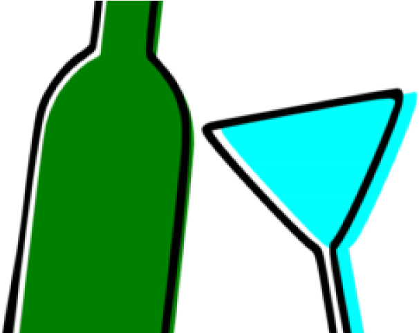 Clip Library Library Alcohol Clipart Green Cross - Alcohol Bottle Clipart (640x480), Png Download