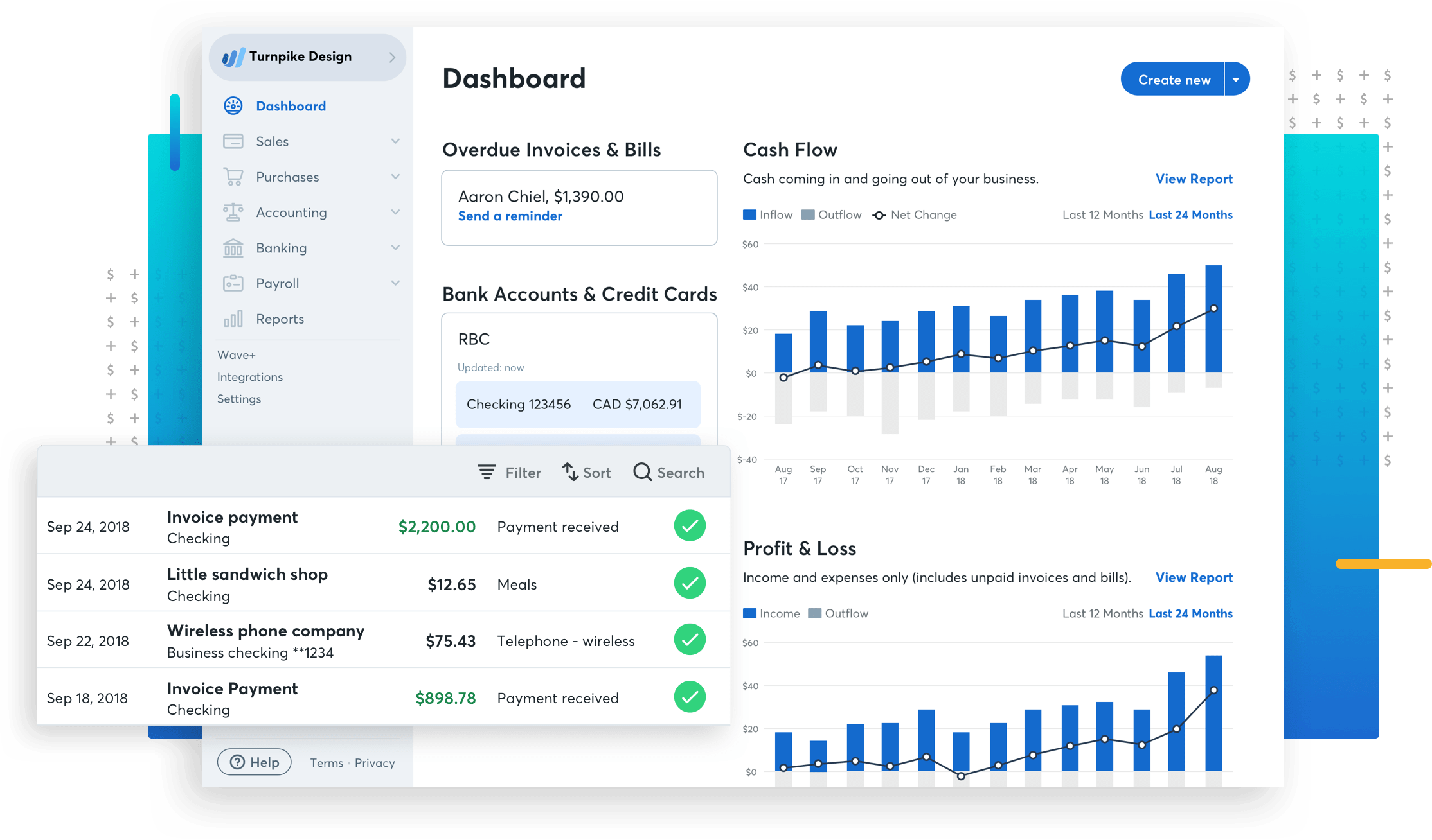 Showcasing Our Accounting Software - Accounting (2228x1308), Png Download
