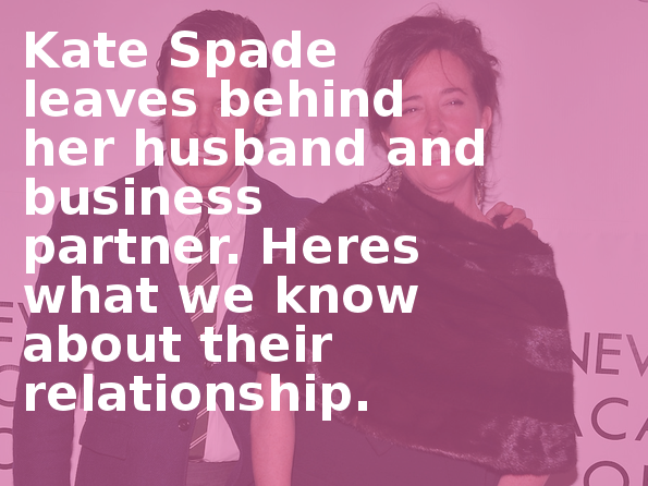 Kate Spade Leaves Behind Her Husband And Business Partner - Sportbekleidung Alle Punkte Von Der To-do-liste Aud (595x446), Png Download