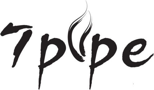 Twisty Glass Blunt By 7pipe - Calligraphy (500x299), Png Download