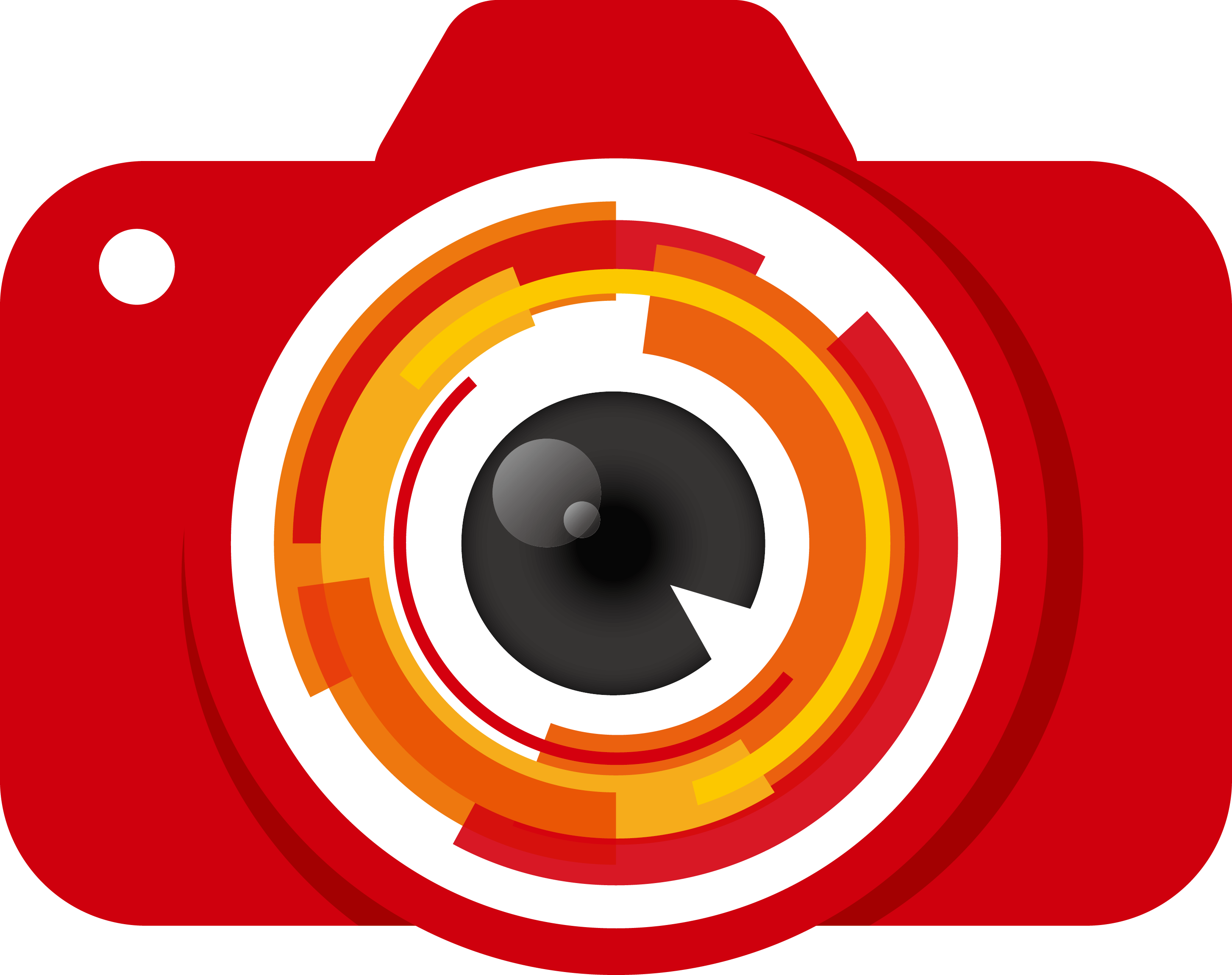 Logo Camera Lens Photography - Logo Camera Lens (2907x2301), Png Download