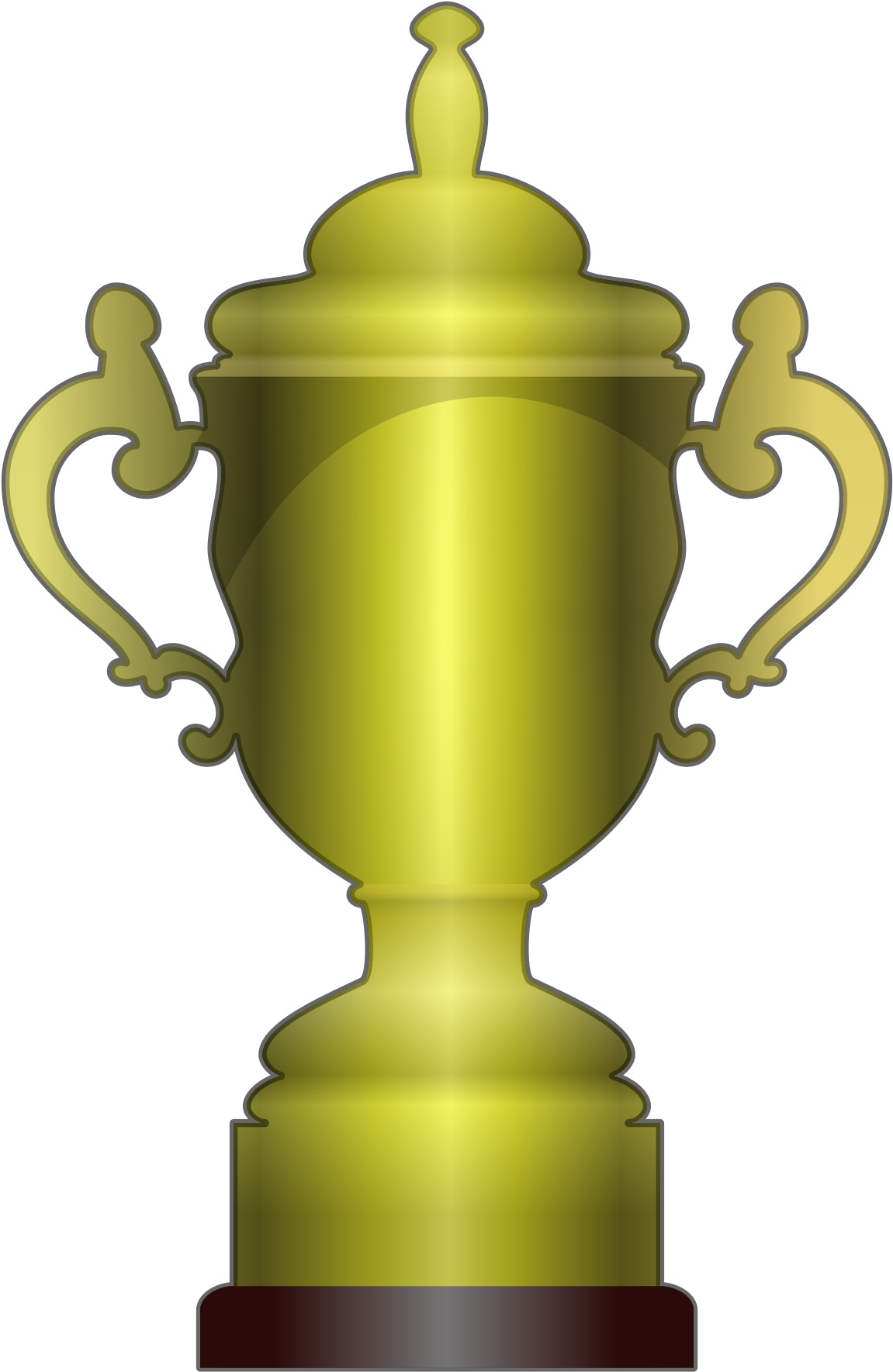 Open - Rugby World Cup Trophy Drawing (2000x3039), Png Download